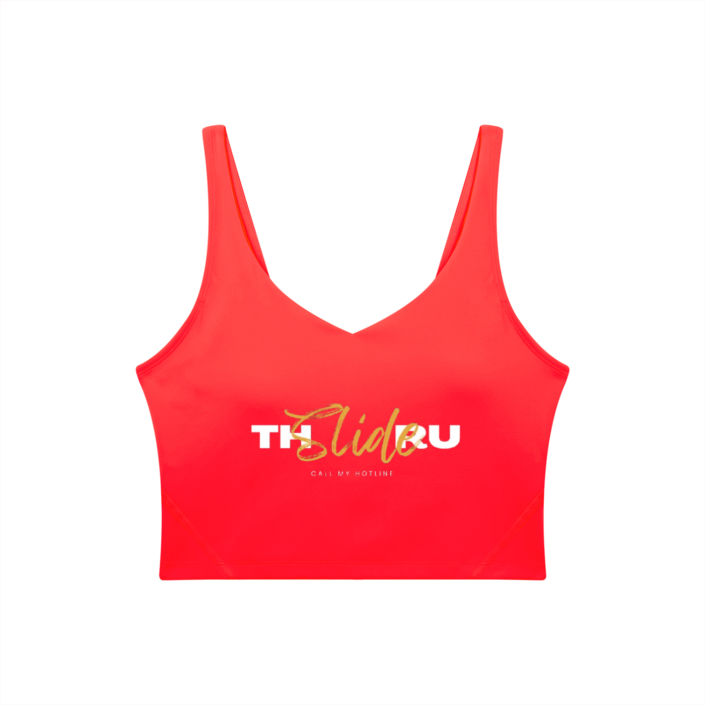 Women's V-Neck Yoga Sports Bra