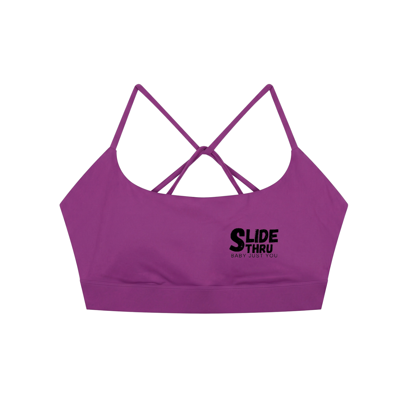 Strappy Criss Cross Yoga Sports Bra