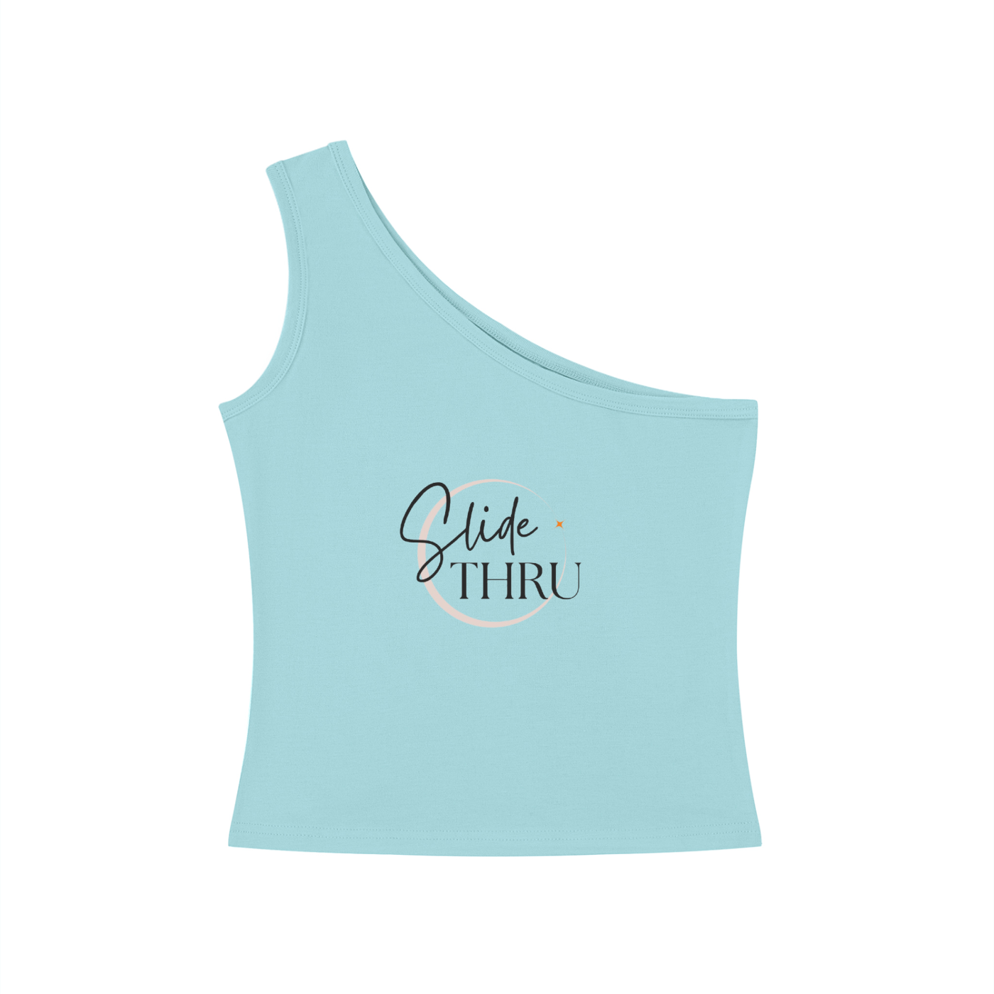 Women's One-Shoulder Crop T-Shirt