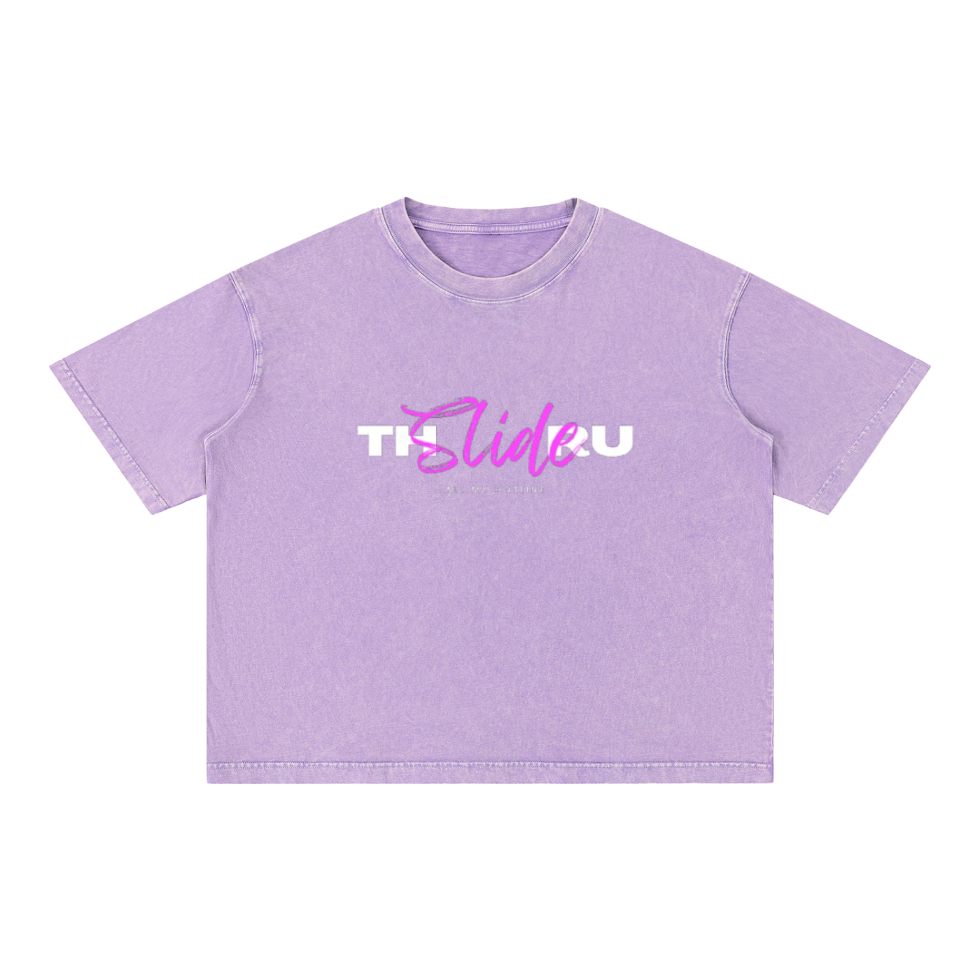 Mineral Wash Boxy Cotton T-Shirt