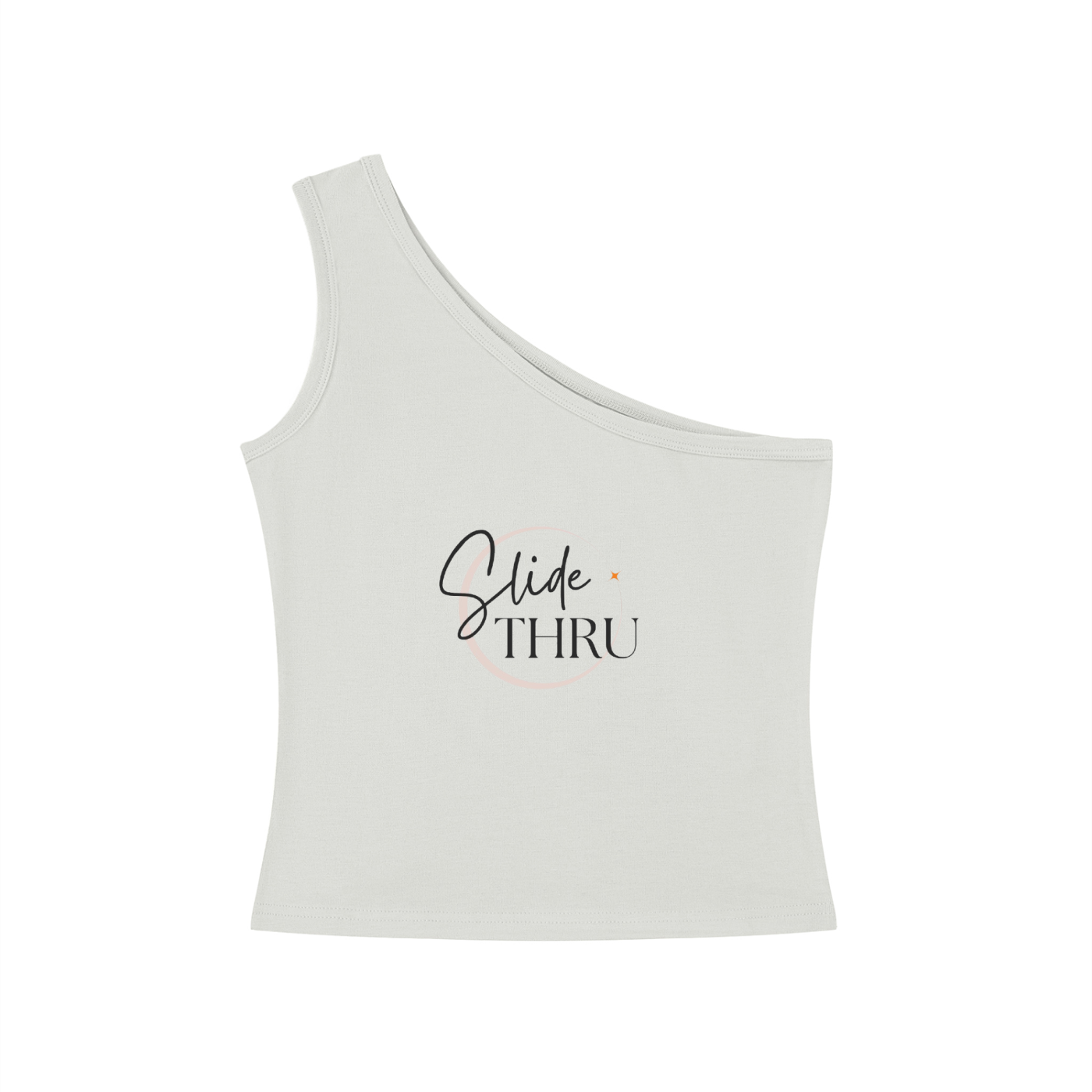 Women's One-Shoulder Crop T-Shirt