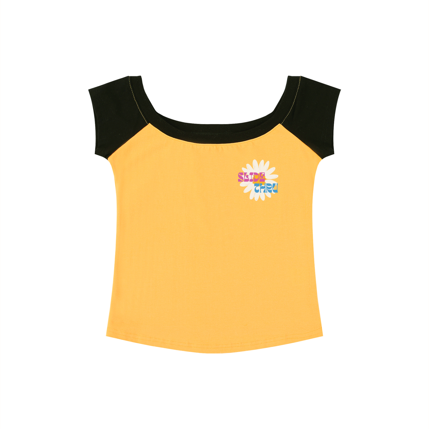 Women's Color Block Raglan Baby T-Shirt