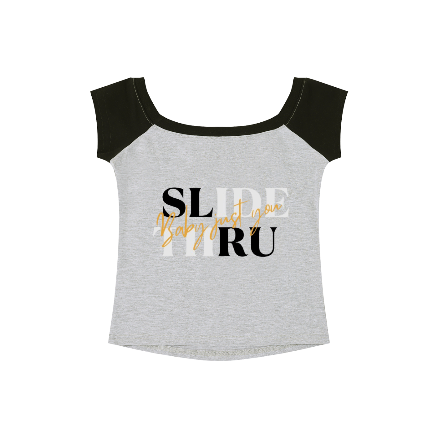 Women's Color Block Raglan Baby T-Shirt