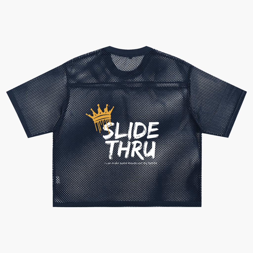See-through Boxy Net T-Shirt