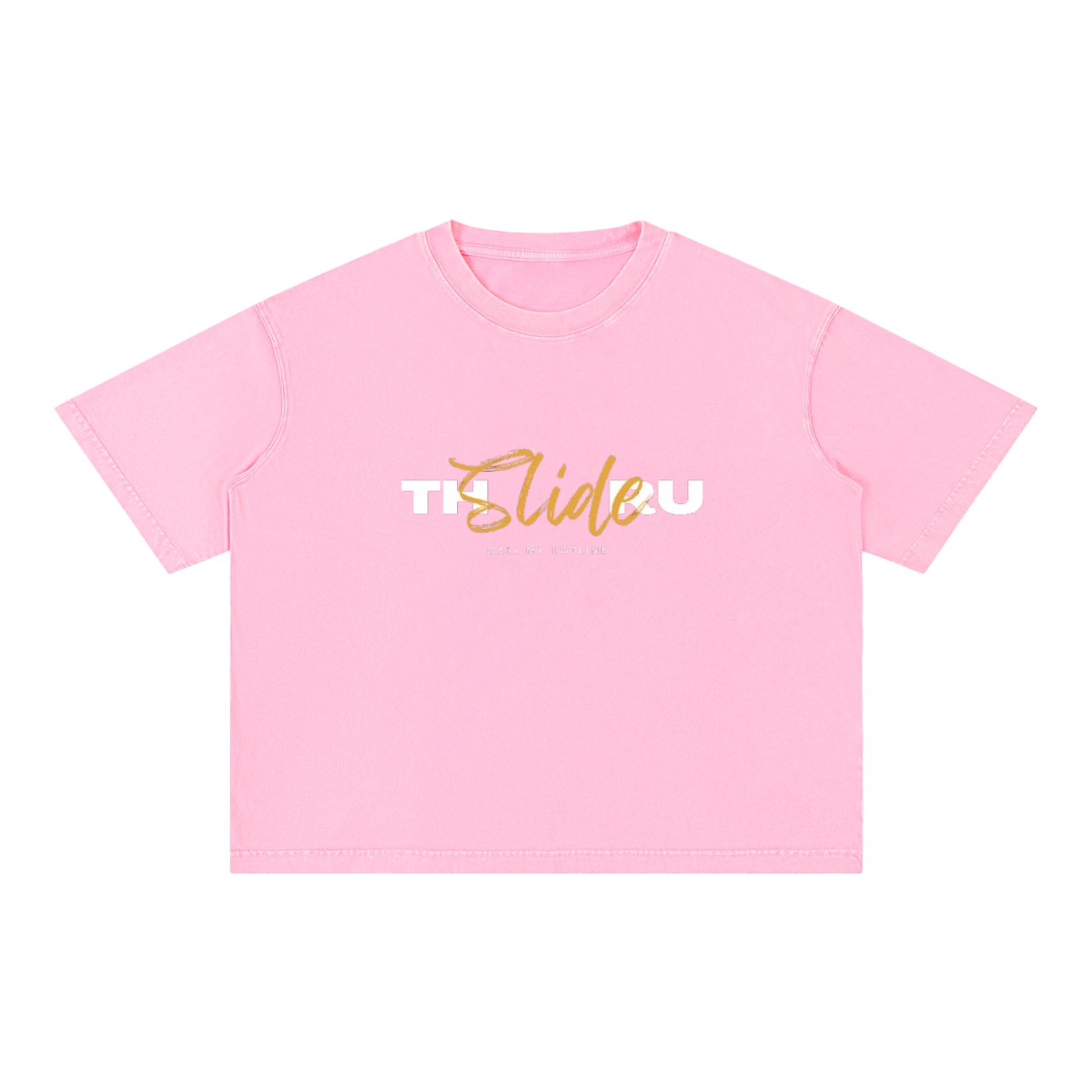 Mineral Wash Boxy Cotton T-Shirt