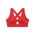 Women's Twist Front V-Neck Sports Bra
