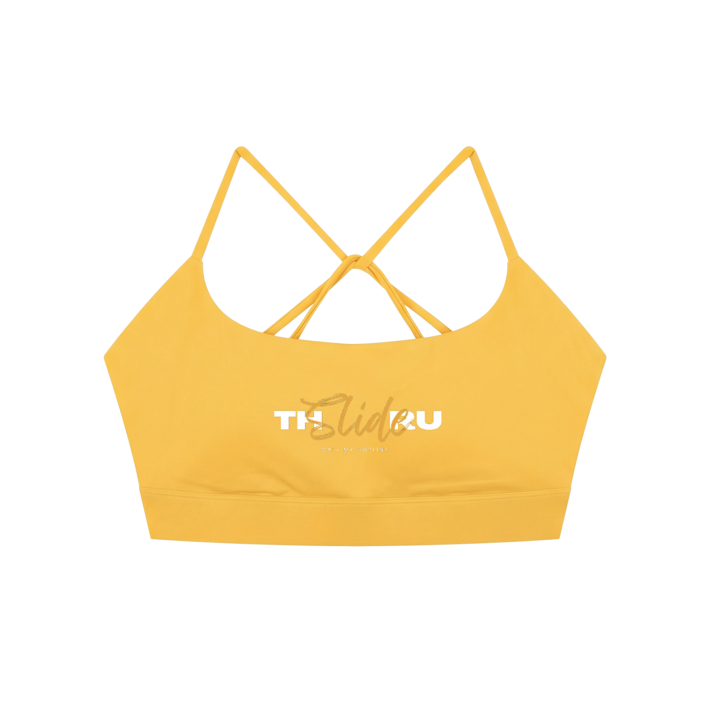 Strappy Criss Cross Yoga Sports Bra