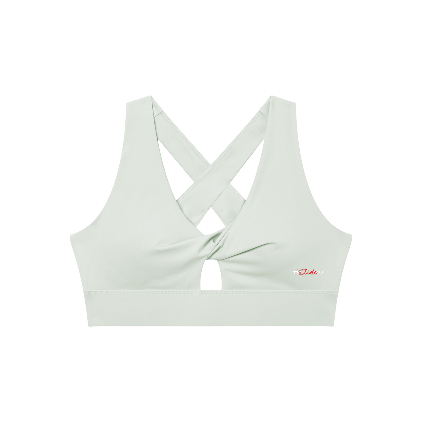 Women's Twist Front V-Neck Sports Bra