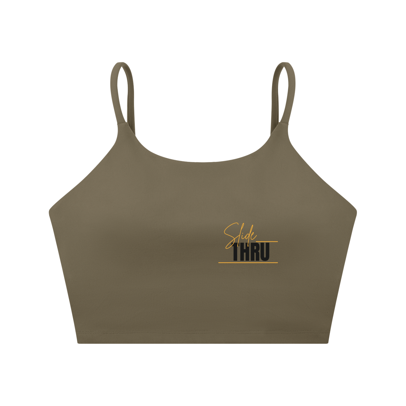 Spaghetti Strap Yoga Sports Bra