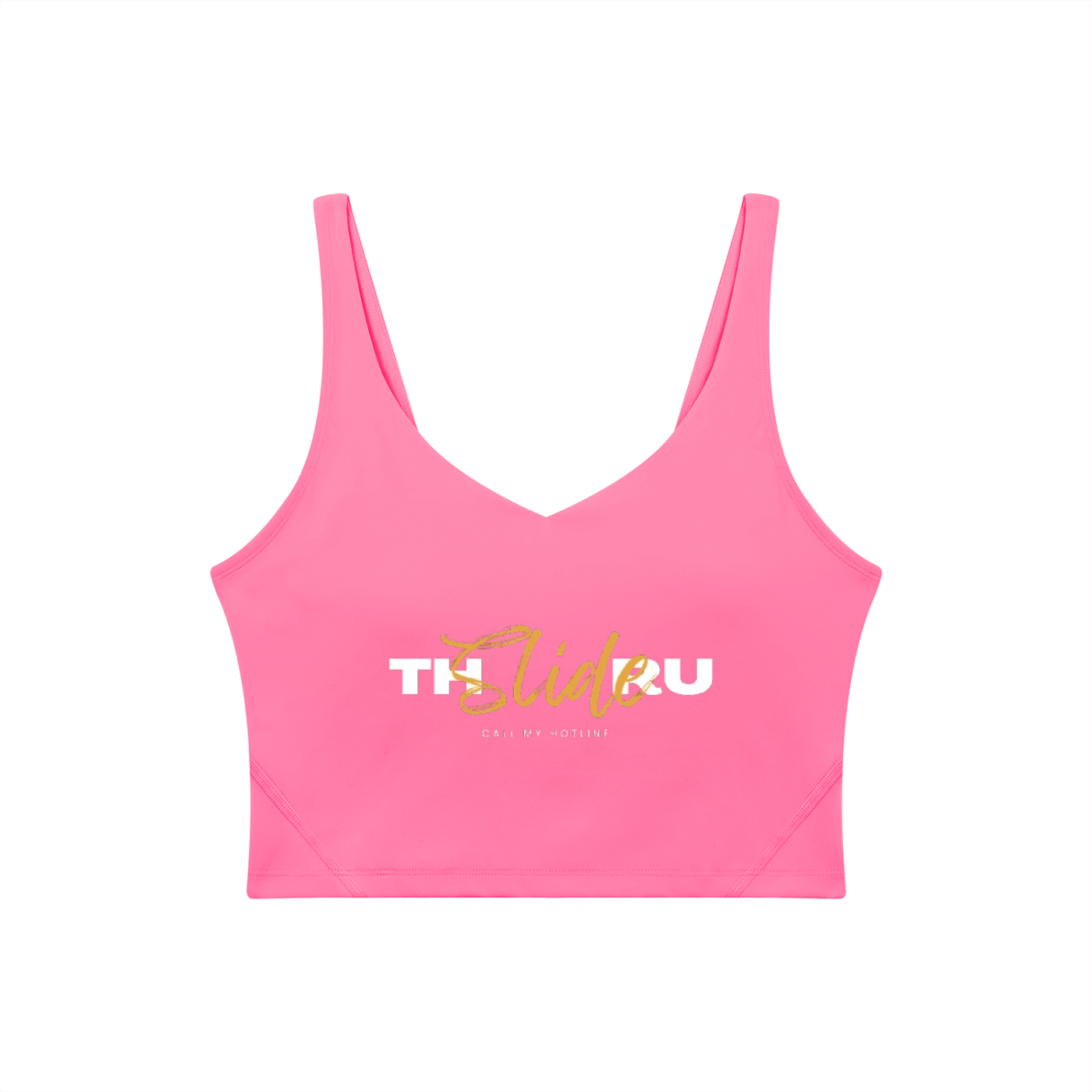 Women's V-Neck Yoga Sports Bra