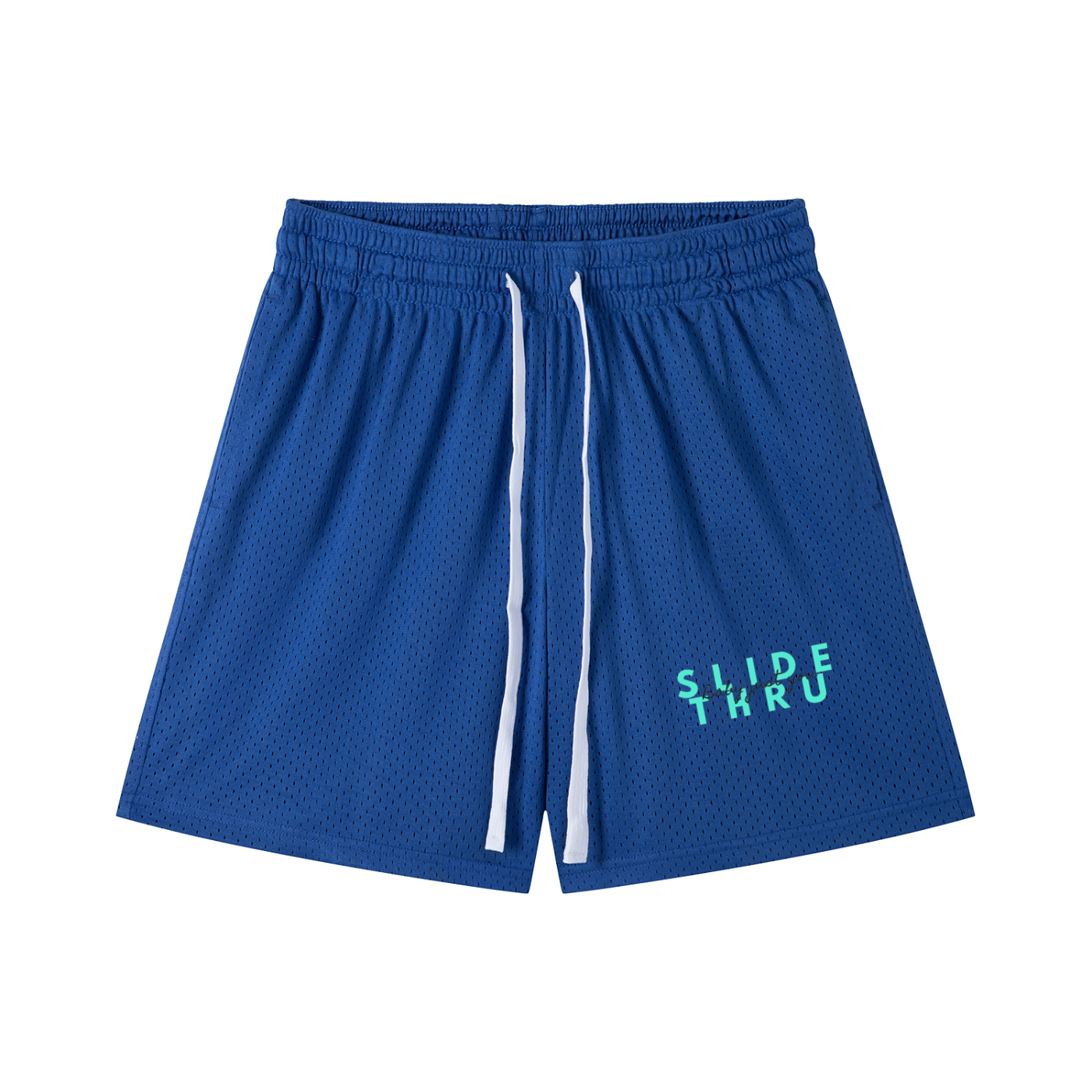 Mesh Drawstring Shorts