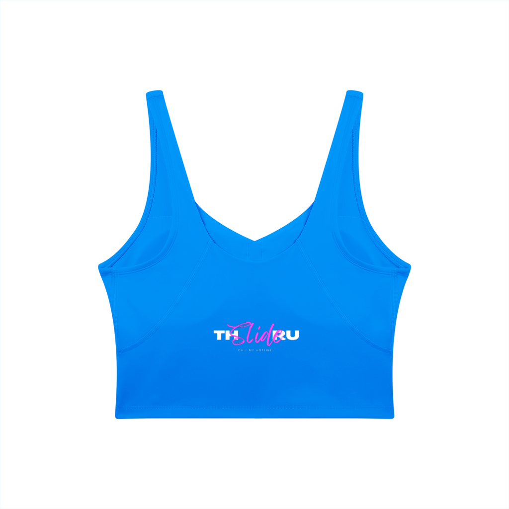 Women's V-Neck Yoga Sports Bra