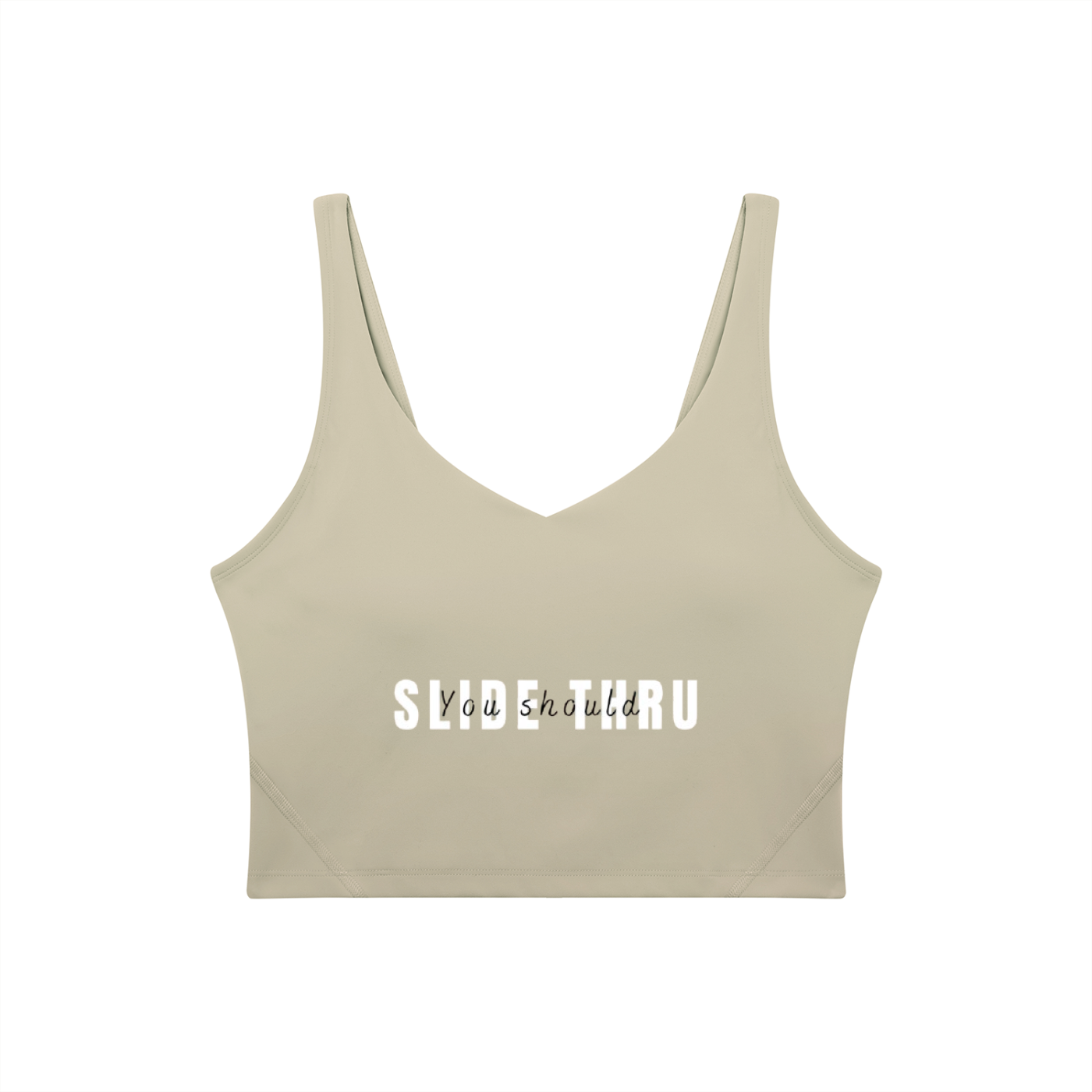 Women's V-Neck Yoga Sports Bra