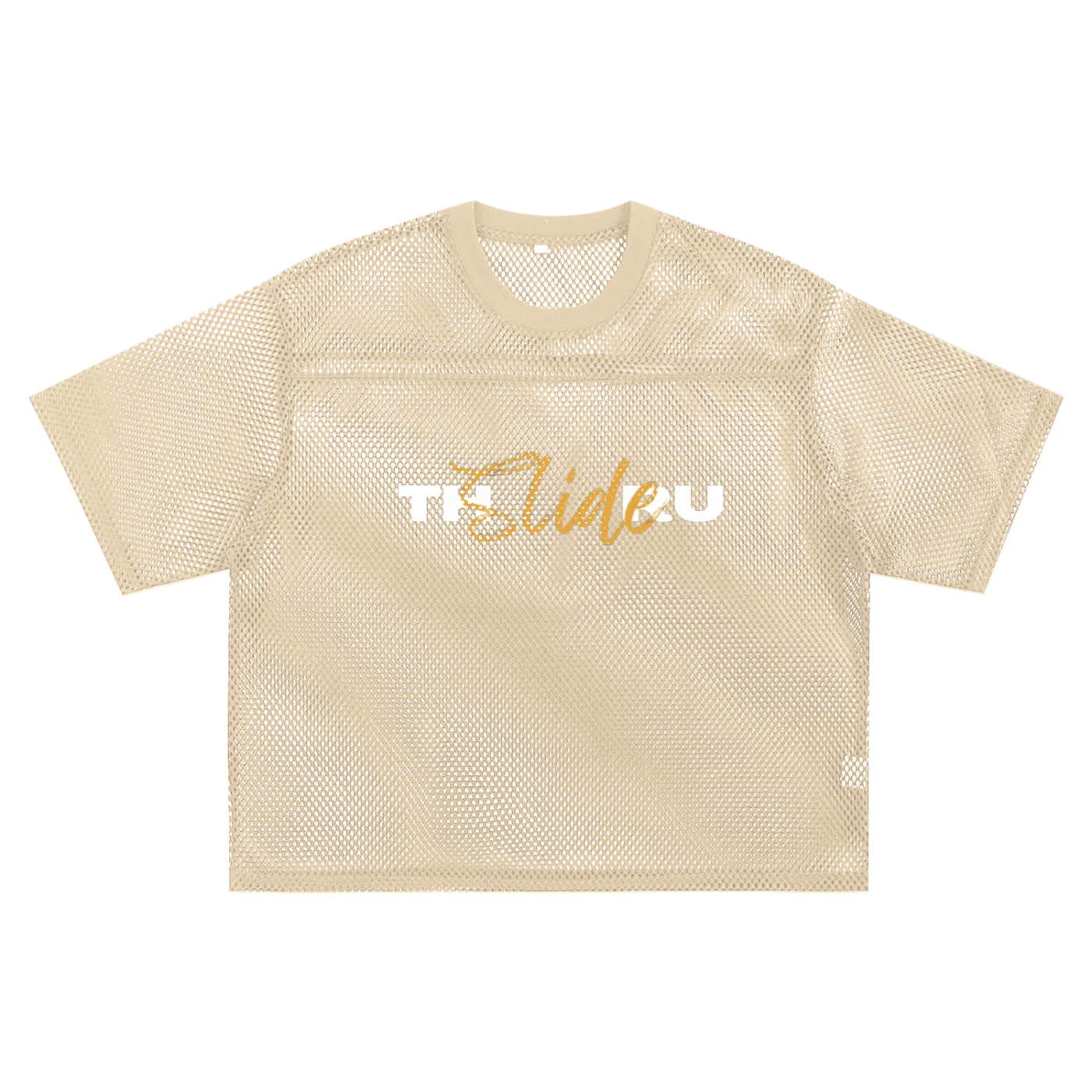 See-through Boxy Net T-Shirt