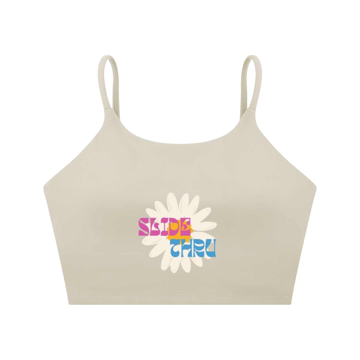 Spaghetti Strap Yoga Sports Bra