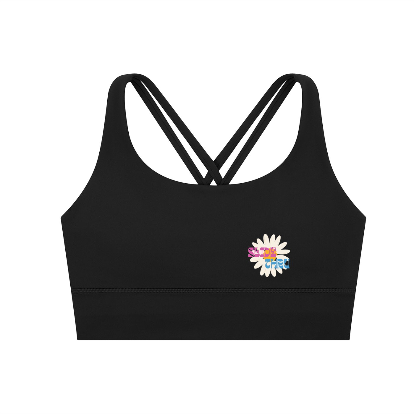 Strappy Criss-Cross Sports Bra
