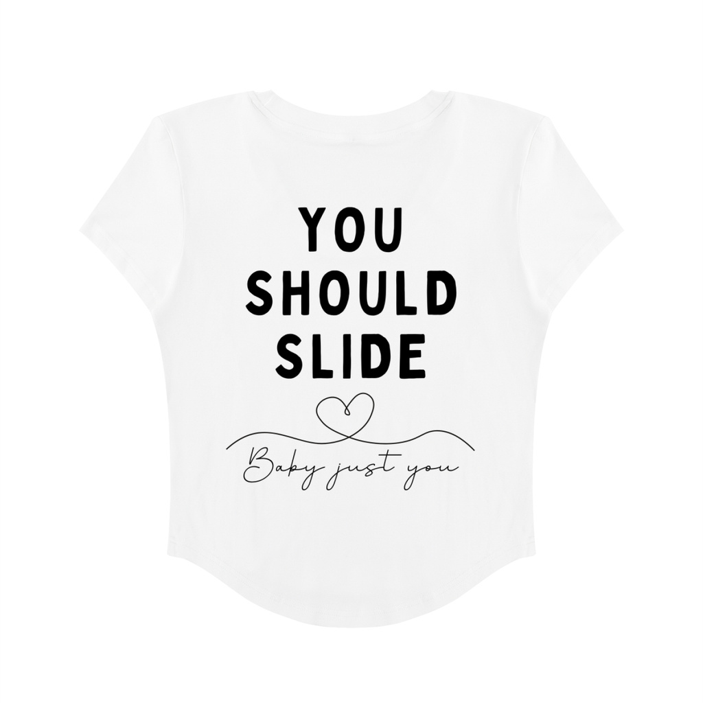 Women's Paneled Crop T-Shirt