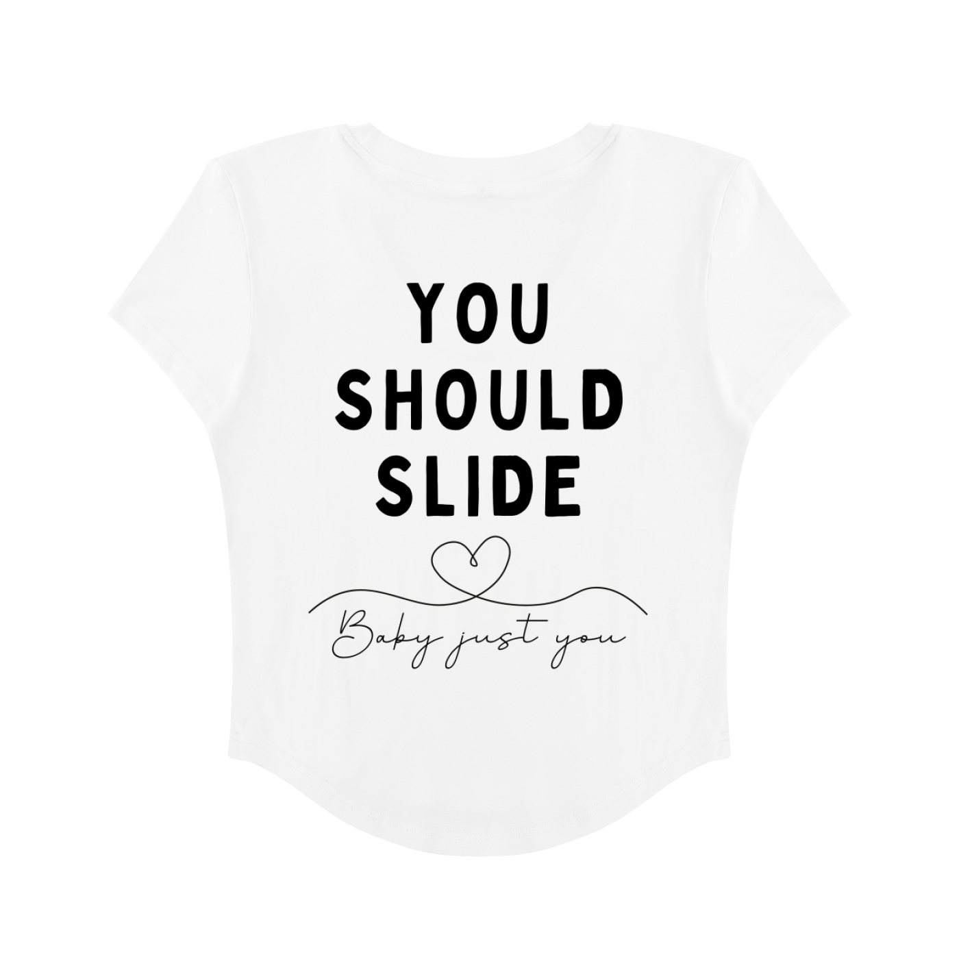 Women's Paneled Crop T-Shirt
