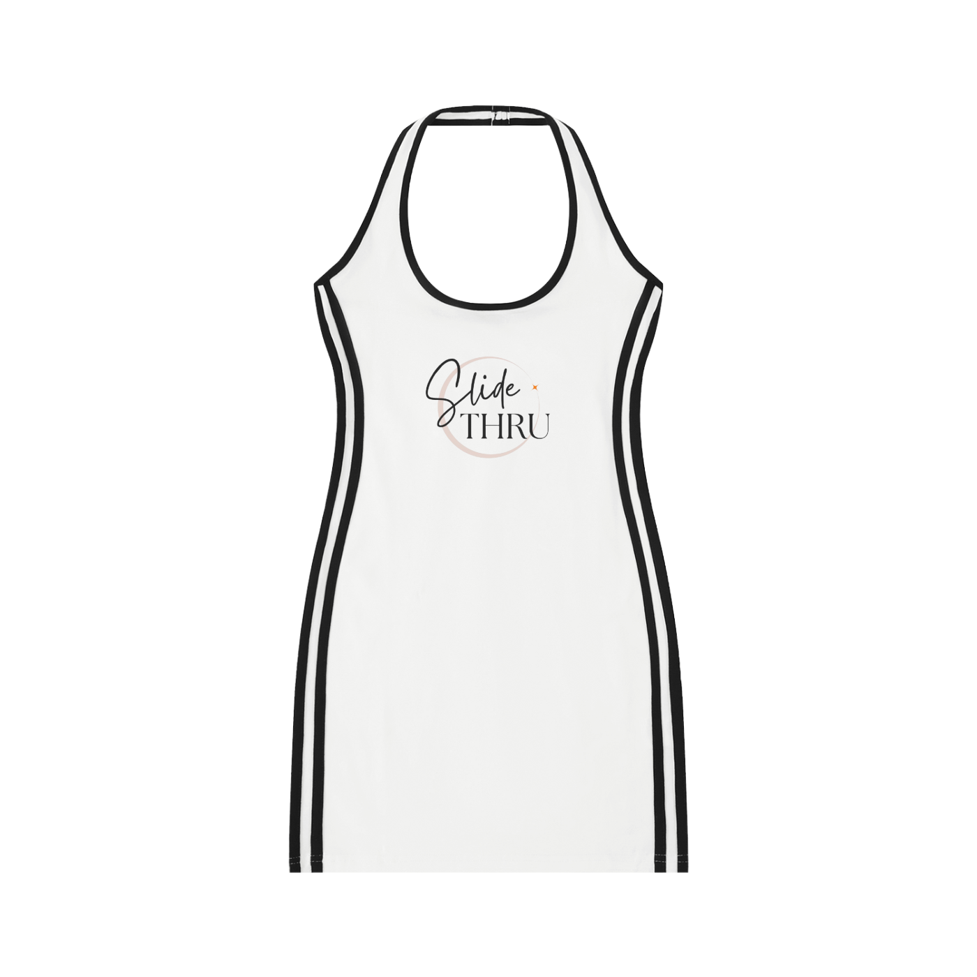 Women's Binding Tight Halter Dress