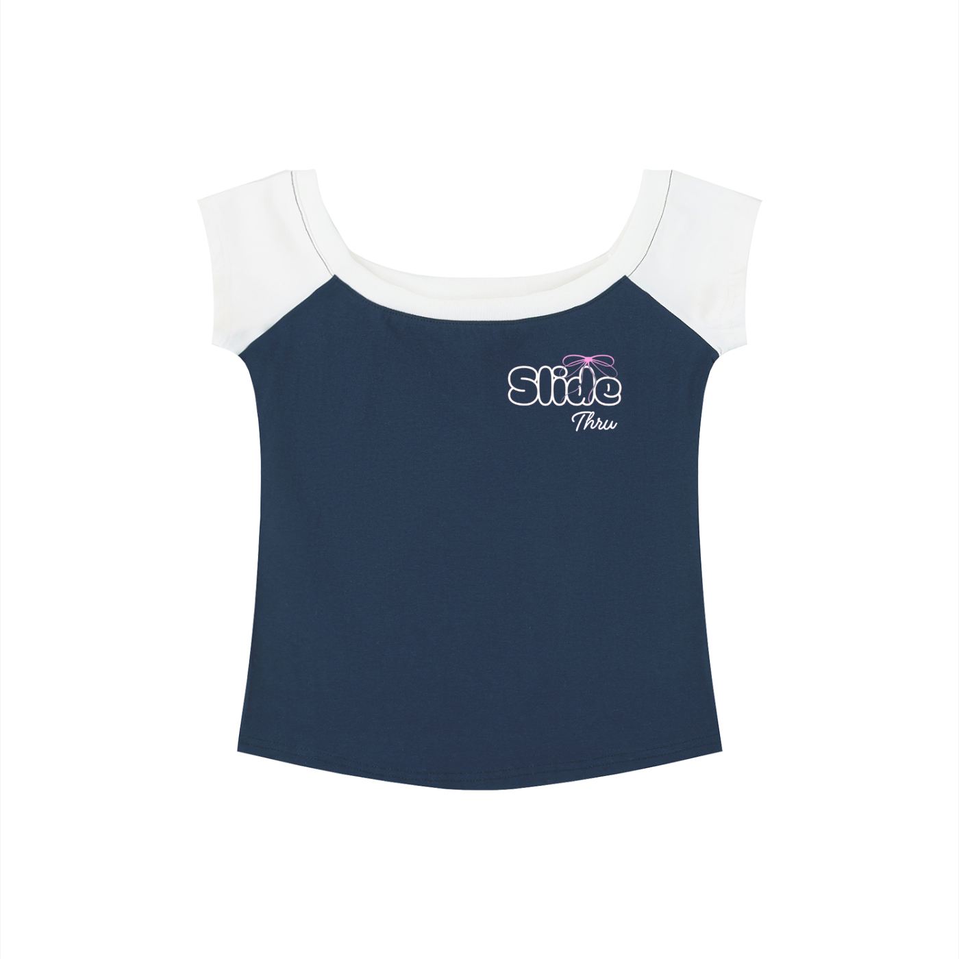 Women's Color Block Raglan Baby T-Shirt