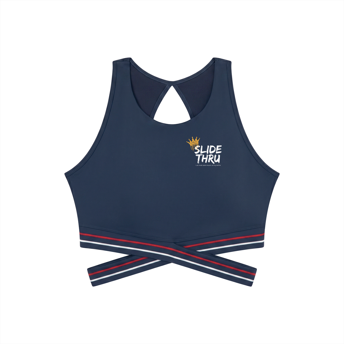 Women’s Criss-Cross Band Sports Bra