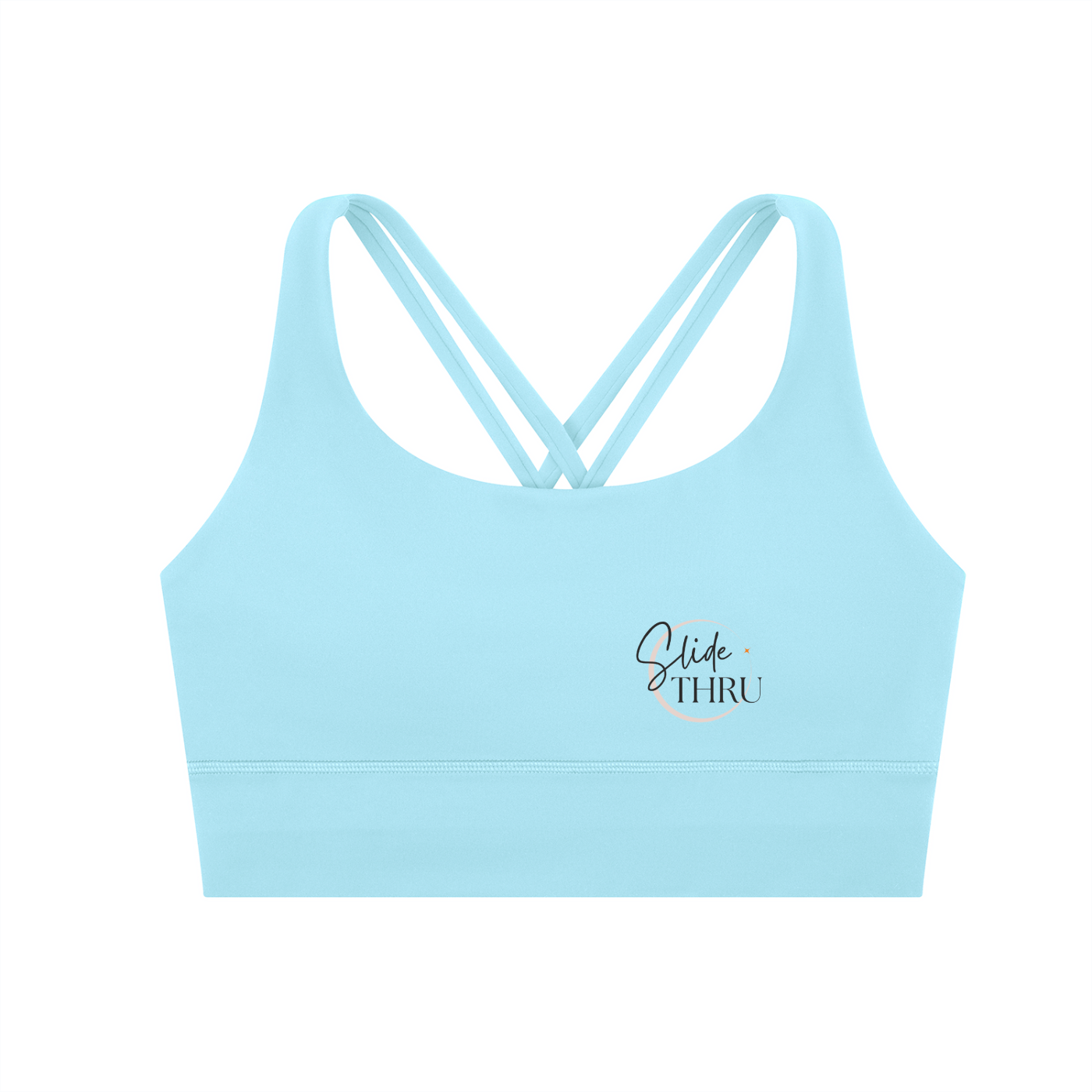 Strappy Criss-Cross Sports Bra