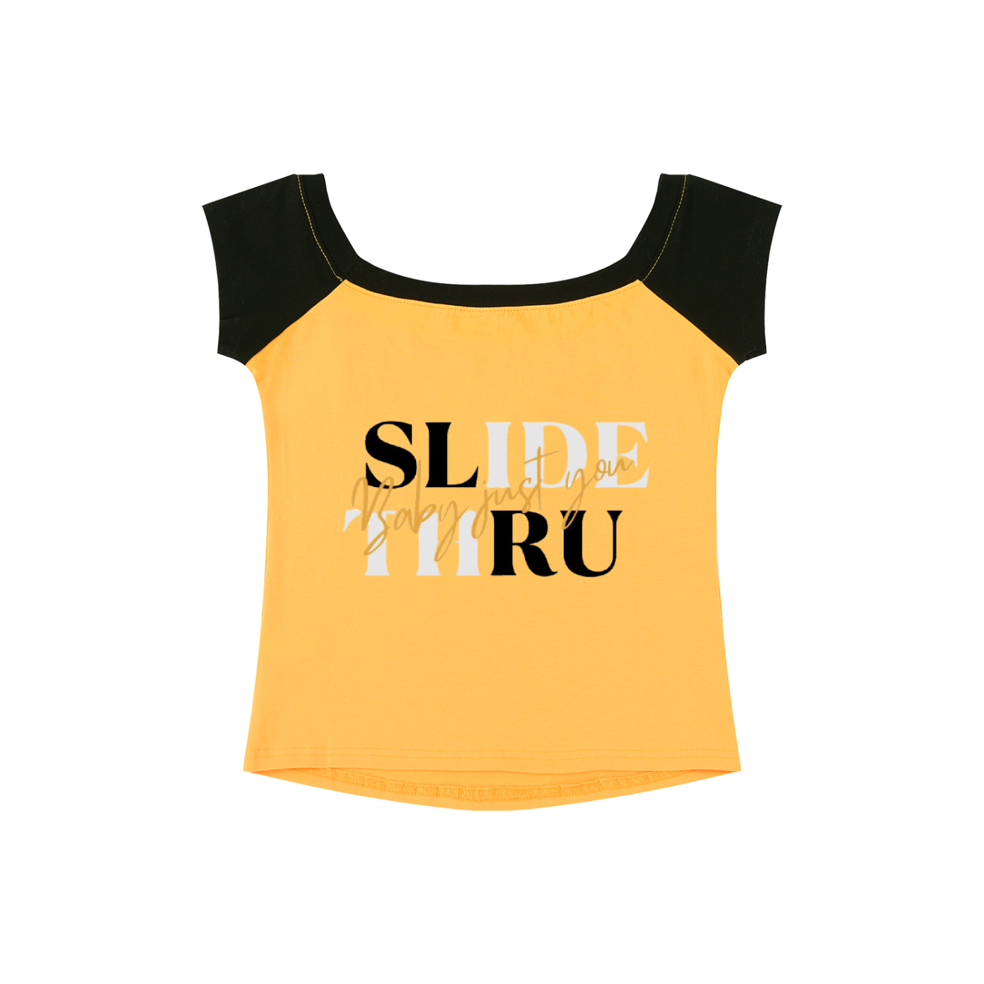 Women's Color Block Raglan Baby T-Shirt