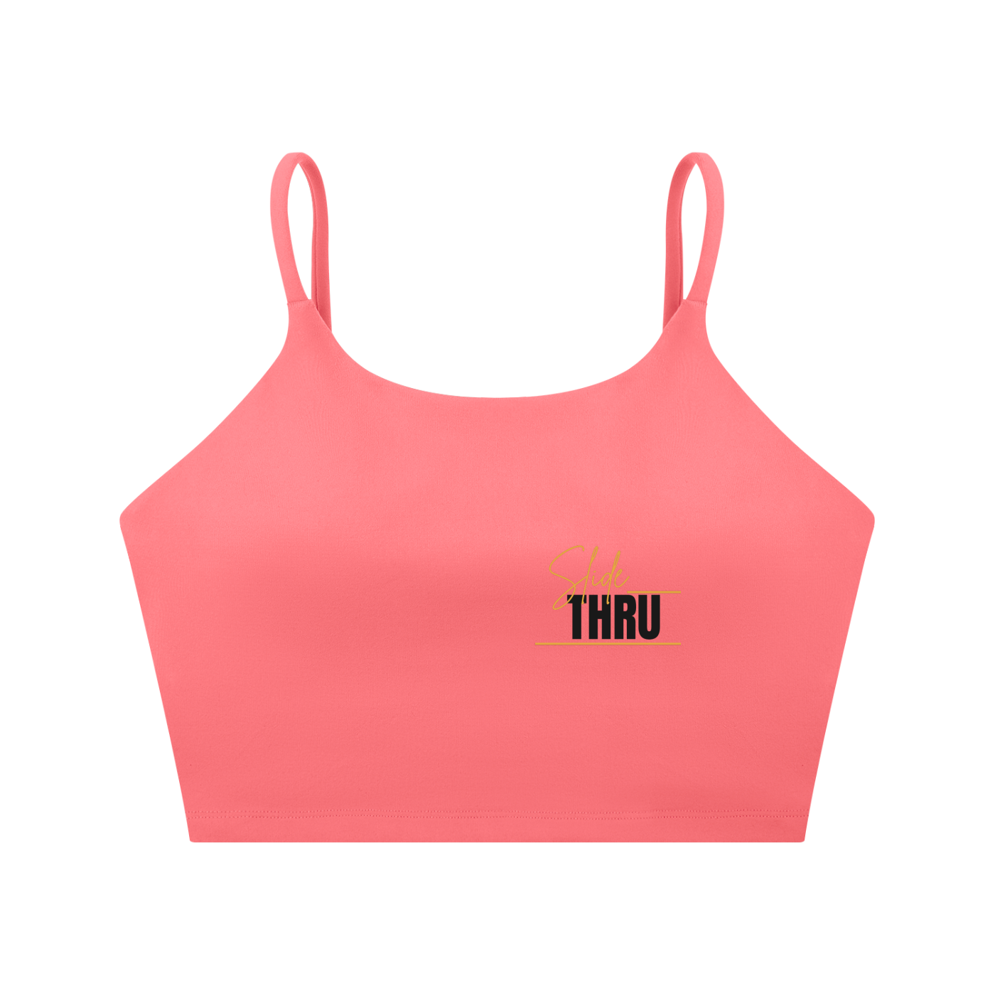 Spaghetti Strap Yoga Sports Bra