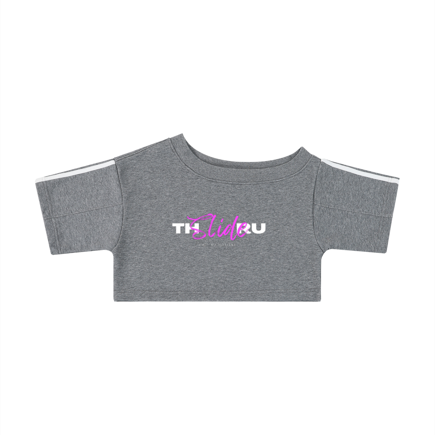 Women's Off-the-Shoulder Crop T-Shirt