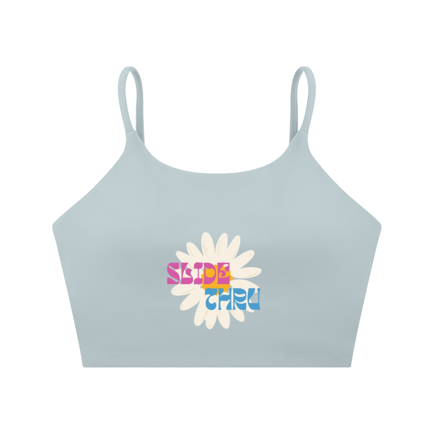 Spaghetti Strap Yoga Sports Bra