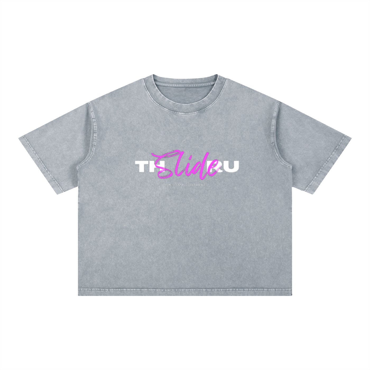 Mineral Wash Boxy Cotton T-Shirt