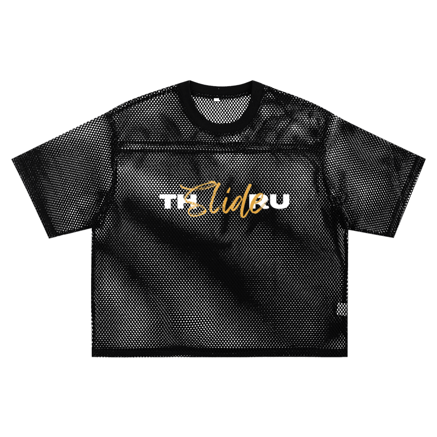 See-through Boxy Net T-Shirt