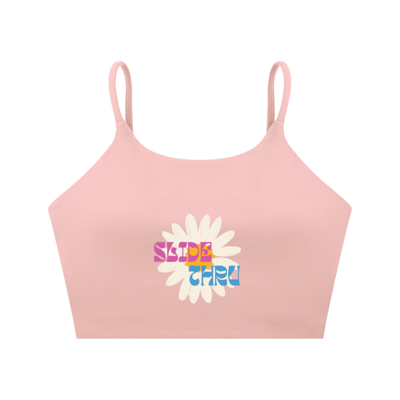 Spaghetti Strap Yoga Sports Bra