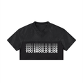 Women’s Cropped Paneled V-Neck Jersey
