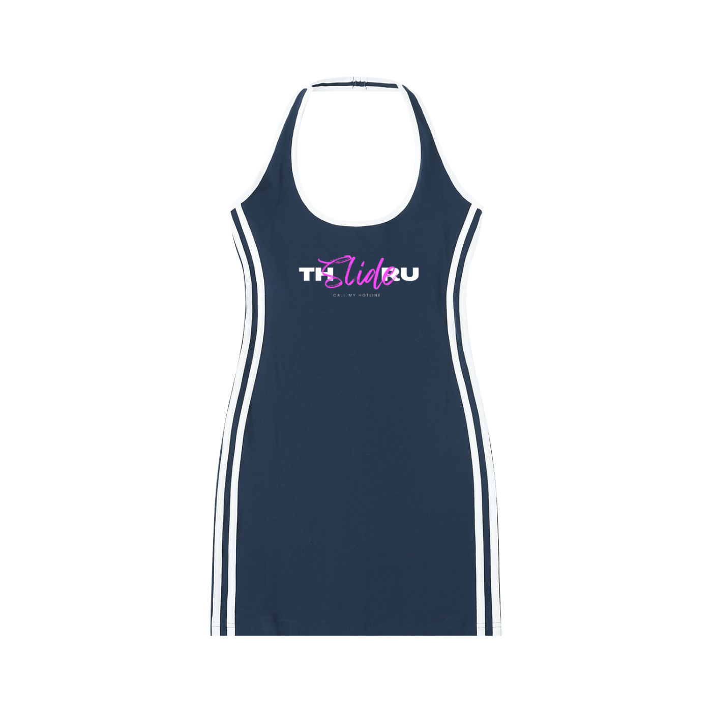 Women's Binding Tight Halter Dress