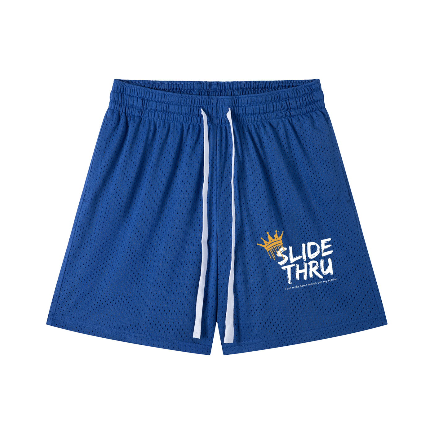 Mesh Drawstring Shorts