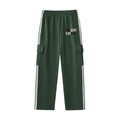 Side Stripe Straight-Leg Pants