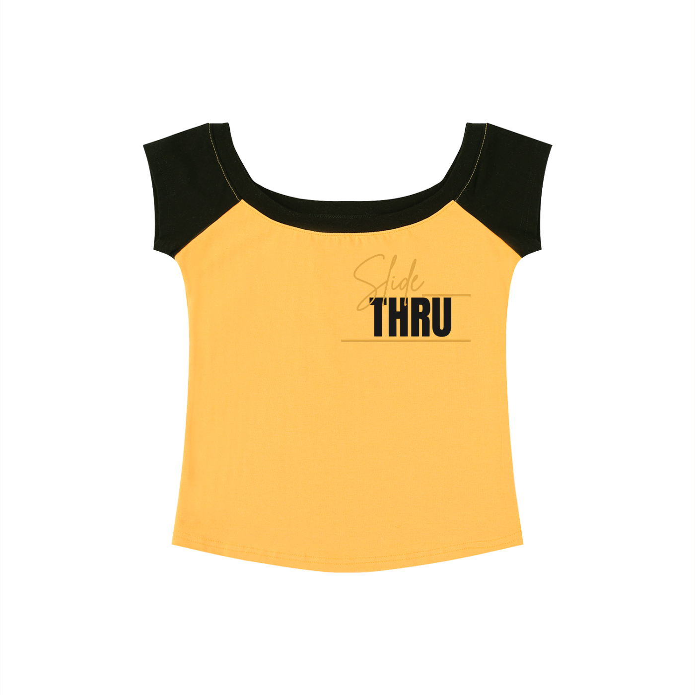 Women's Color Block Raglan Baby T-Shirt