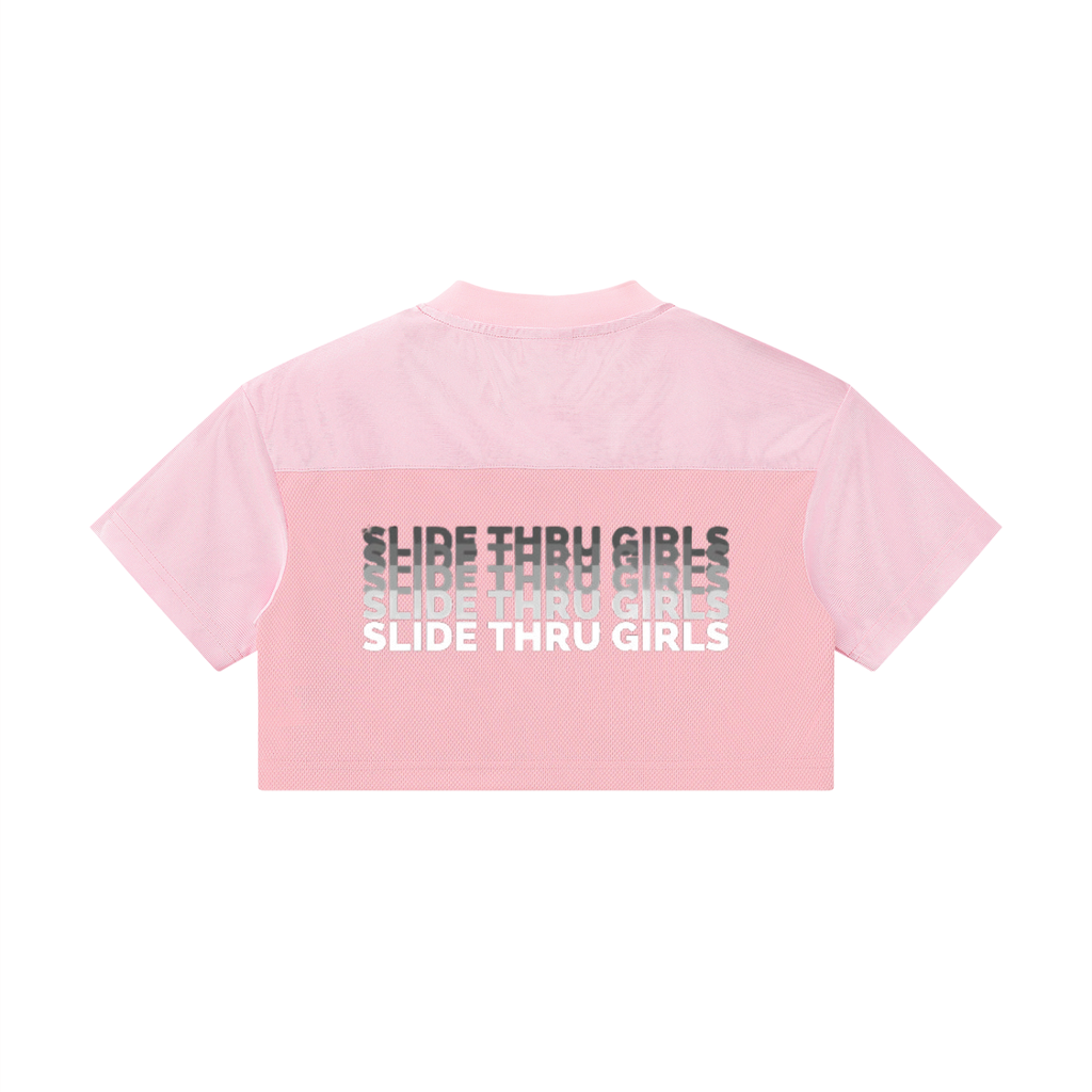 Women’s Cropped Paneled V-Neck Jersey