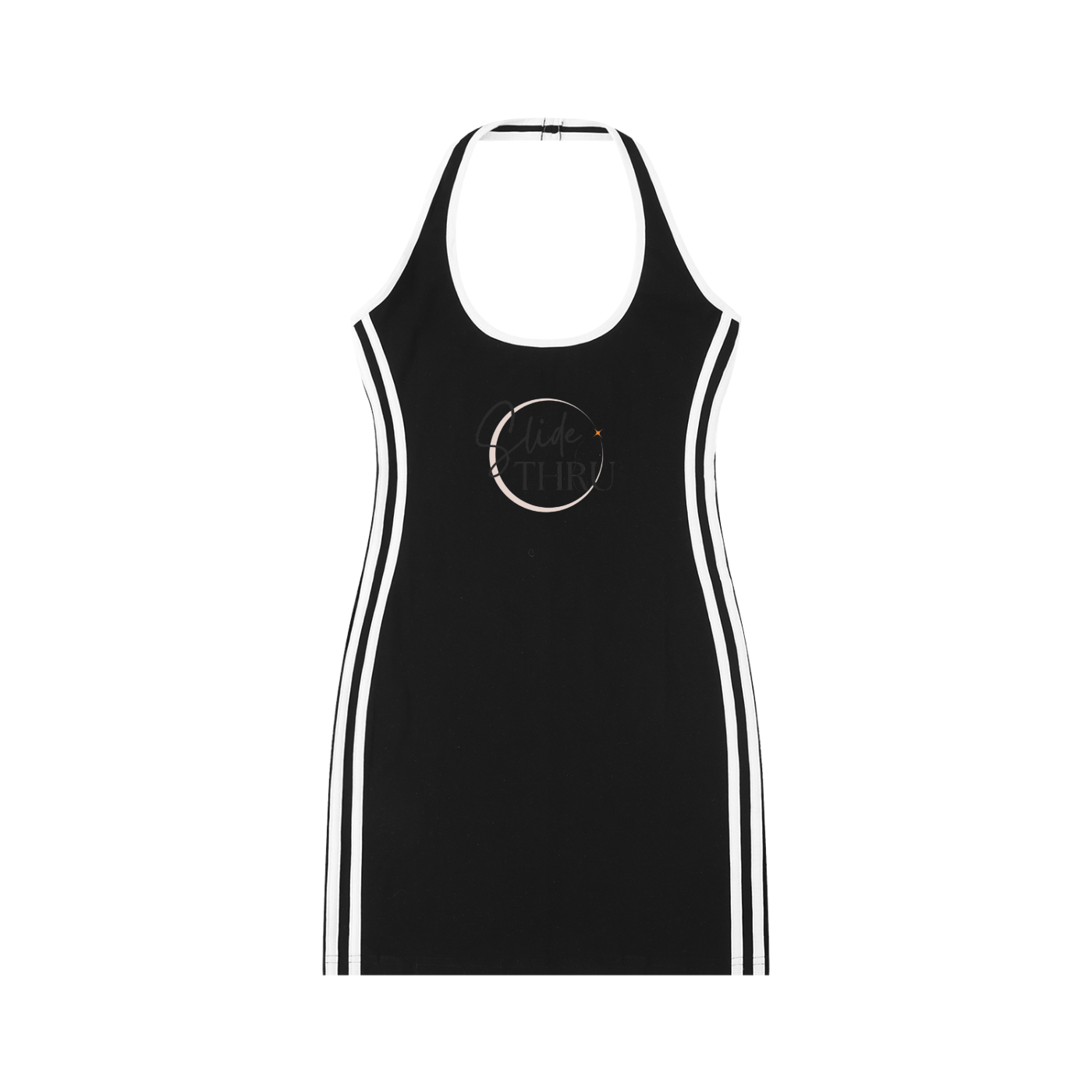 Women's Binding Tight Halter Dress
