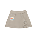 High-Waist Pocketed A-Line Skirt