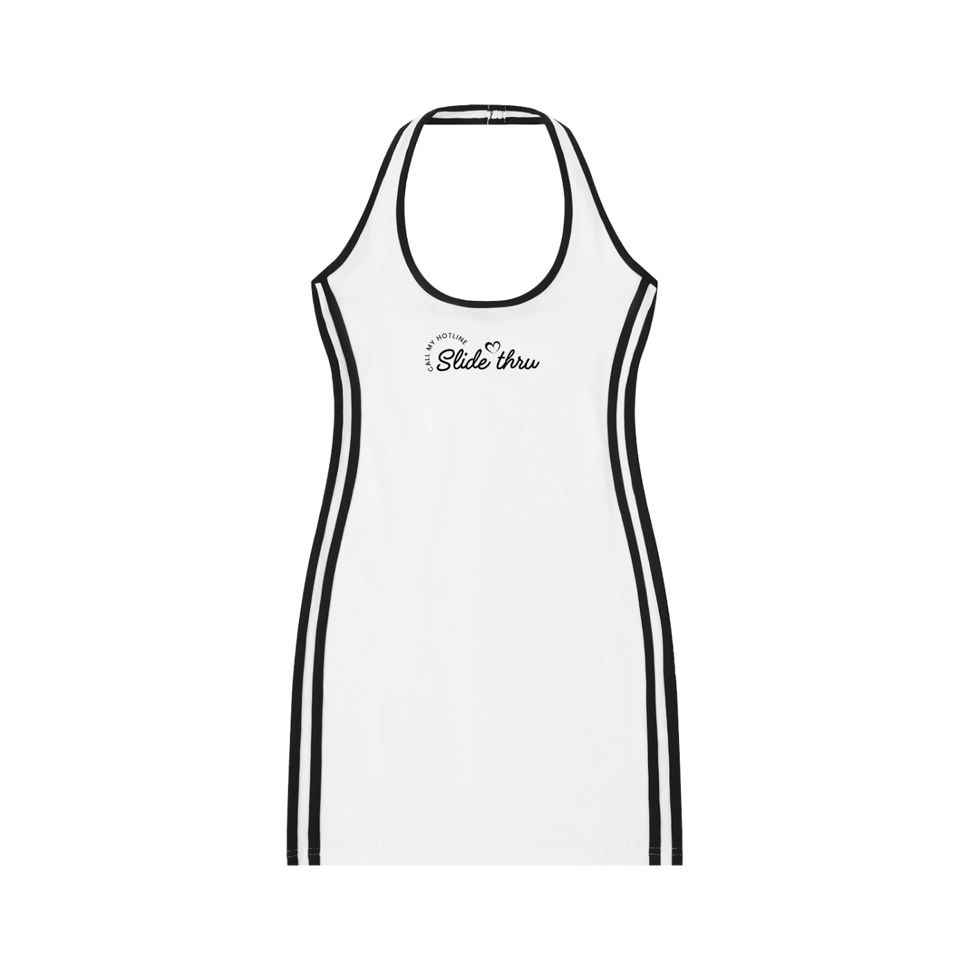 Women's Binding Tight Halter Dress