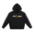 Side Stripe Drop-Shoulder Hoodie