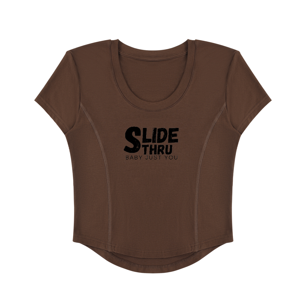 Women's Paneled Crop T-Shirt