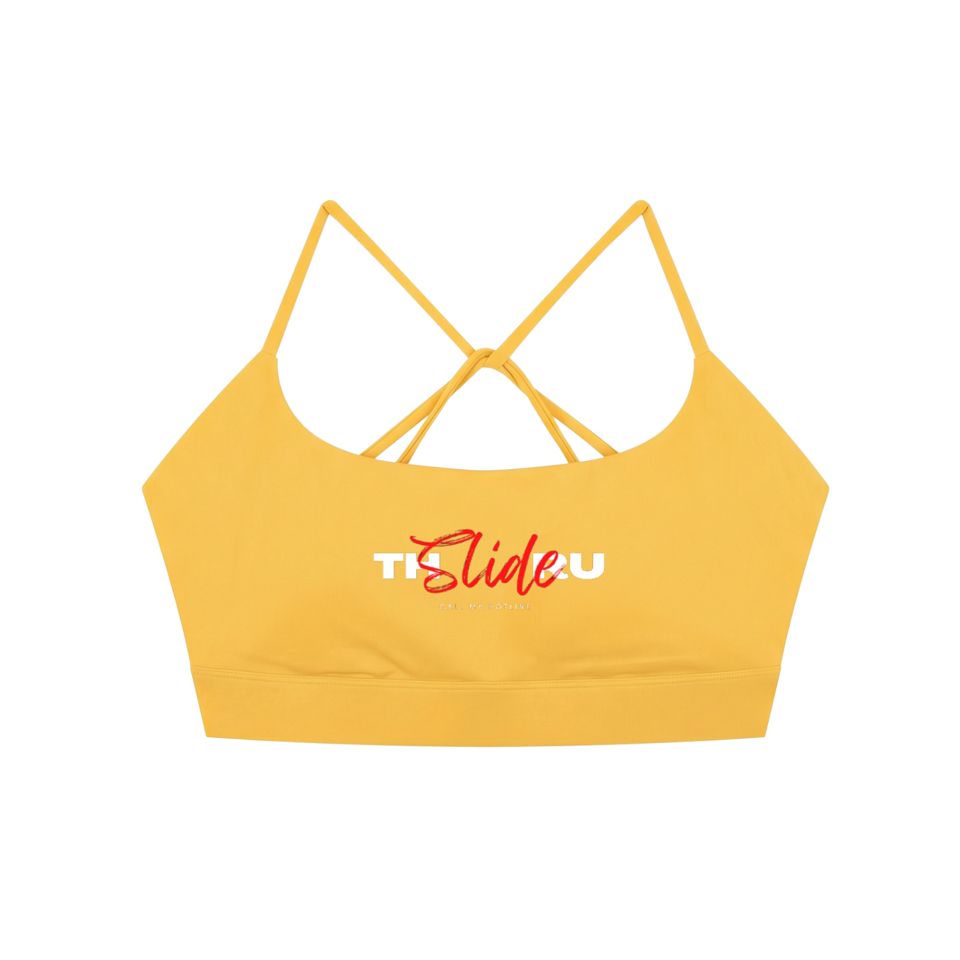 Strappy Criss Cross Yoga Sports Bra