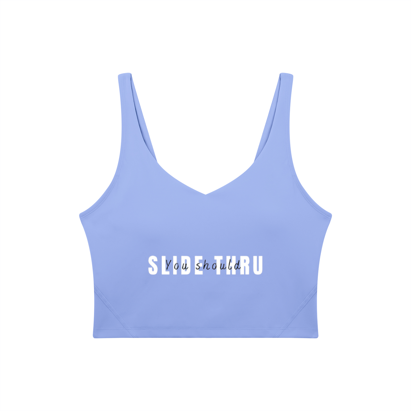 Women's V-Neck Yoga Sports Bra
