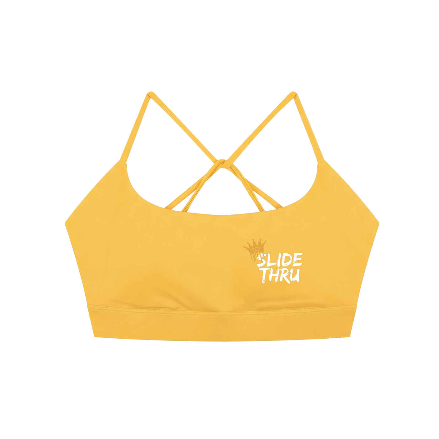 Strappy Criss Cross Yoga Sports Bra