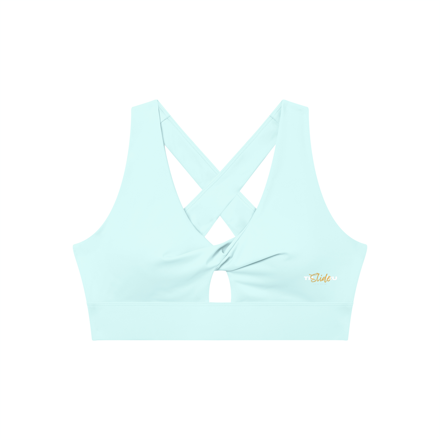 Women's Twist Front V-Neck Sports Bra