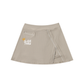 High-Waist Pocketed A-Line Skirt