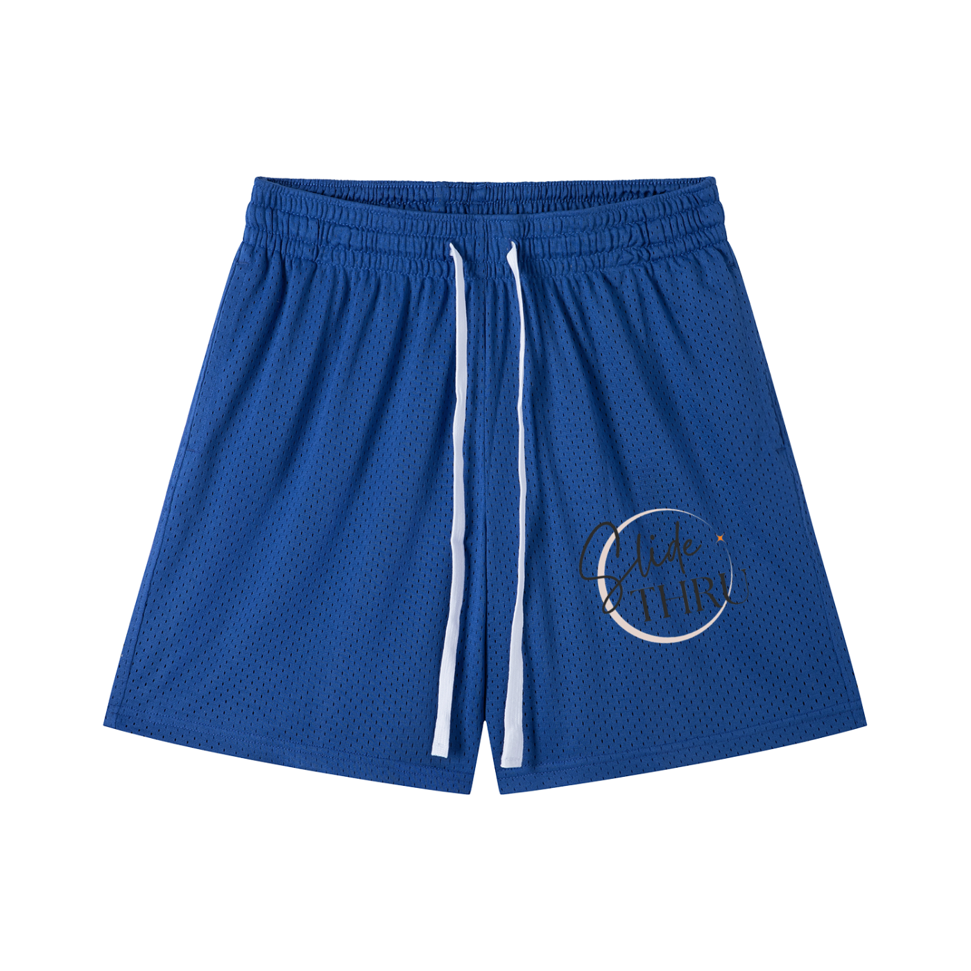 Mesh Drawstring Shorts